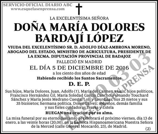 María Dolores Bardají López